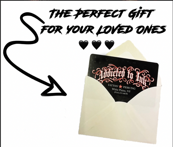 Addicted To Ink Tattoo and Piercings Electronic Gift Card - AddictedToInk